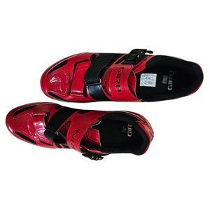 Giro Apeckx II Road Cycling Shoes Mens US 12 EU 46 Bright Red/Black Lightweight